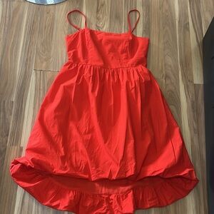 Elegant orenge Women's Dress
